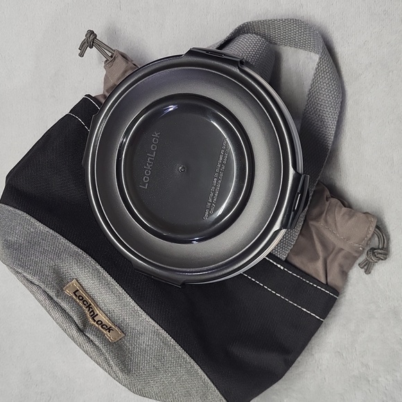 NIB Lock n Lock Bento Bowl and Canvas Bag - Picture 2 of 16